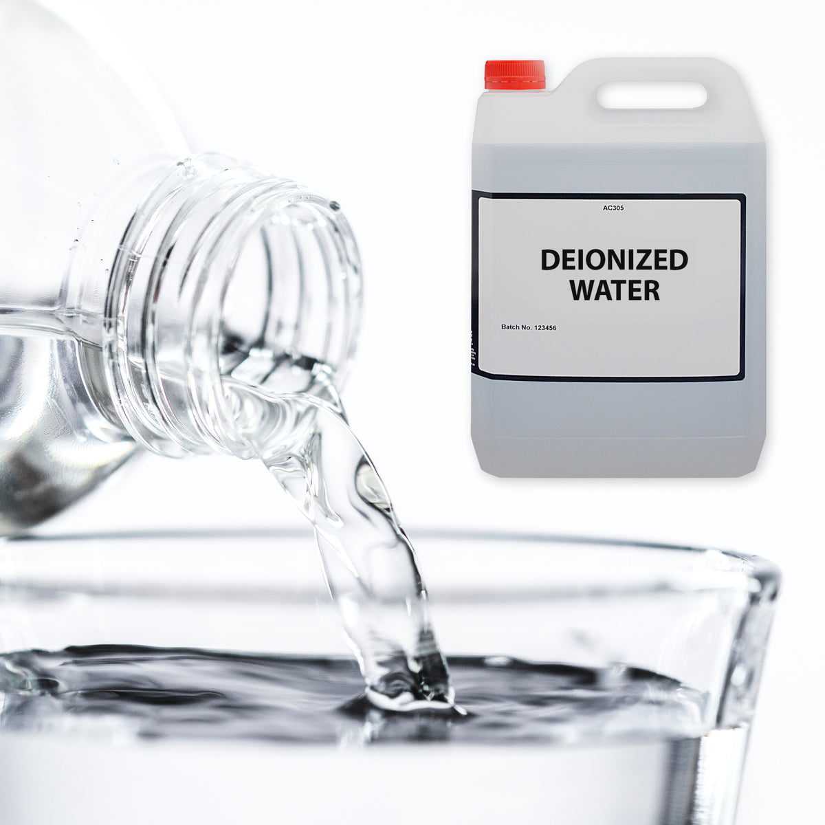 Deionized Water, UF 2.5G (10L) – Pine Environmental